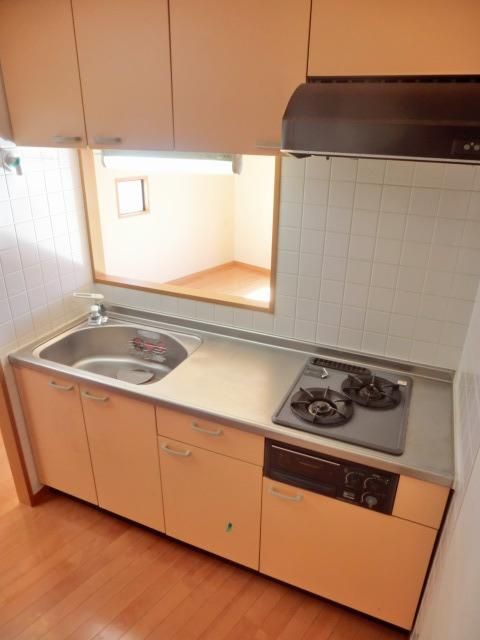 キッチン　システムキッチン　グリルもあります