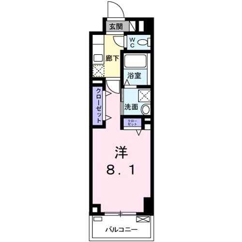 ケーズ昭和町の間取り写真