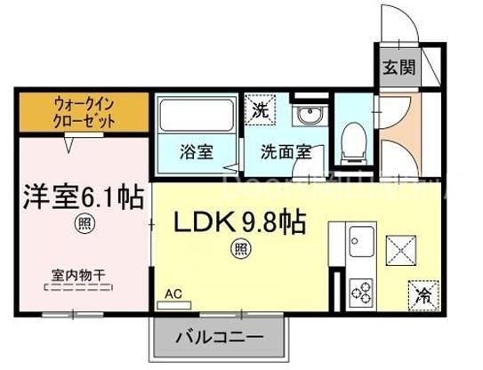 ＪＲ宇野線 備前西市駅 徒歩12分 2階建 築5年の間取り写真