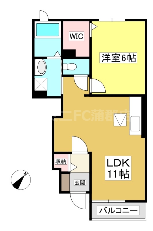 クラール・アイの間取り写真
