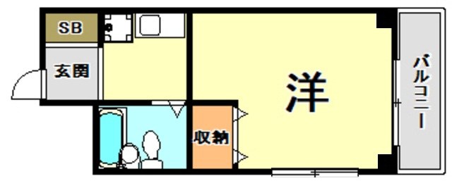 ハイライフ須佐野の間取り写真