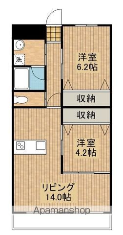 リヴァージュ鶴島の間取り写真
