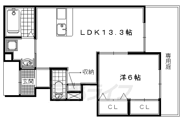 パルタージュの間取り写真