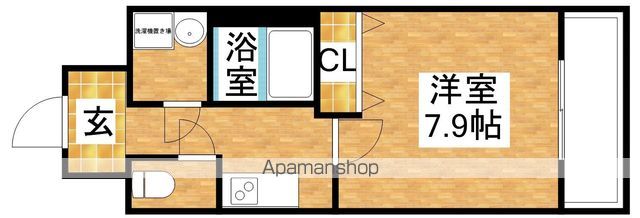 阪急神戸線 十三駅 徒歩5分 9階建 築18年の間取り写真