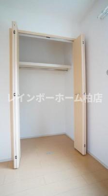 収納　大きなスペースがあり、収納には困りません