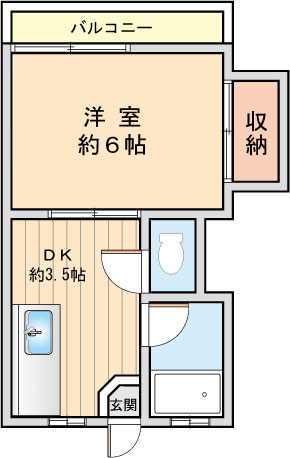 マンション・タエの間取り