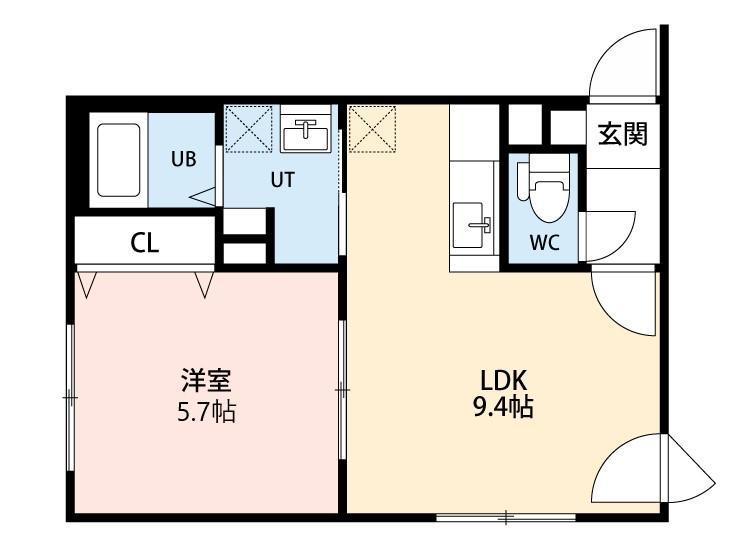 PrimoMare南郷通の間取り