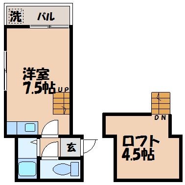 サンシャイン片淵の間取り