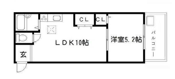 セントラル修学院の間取り