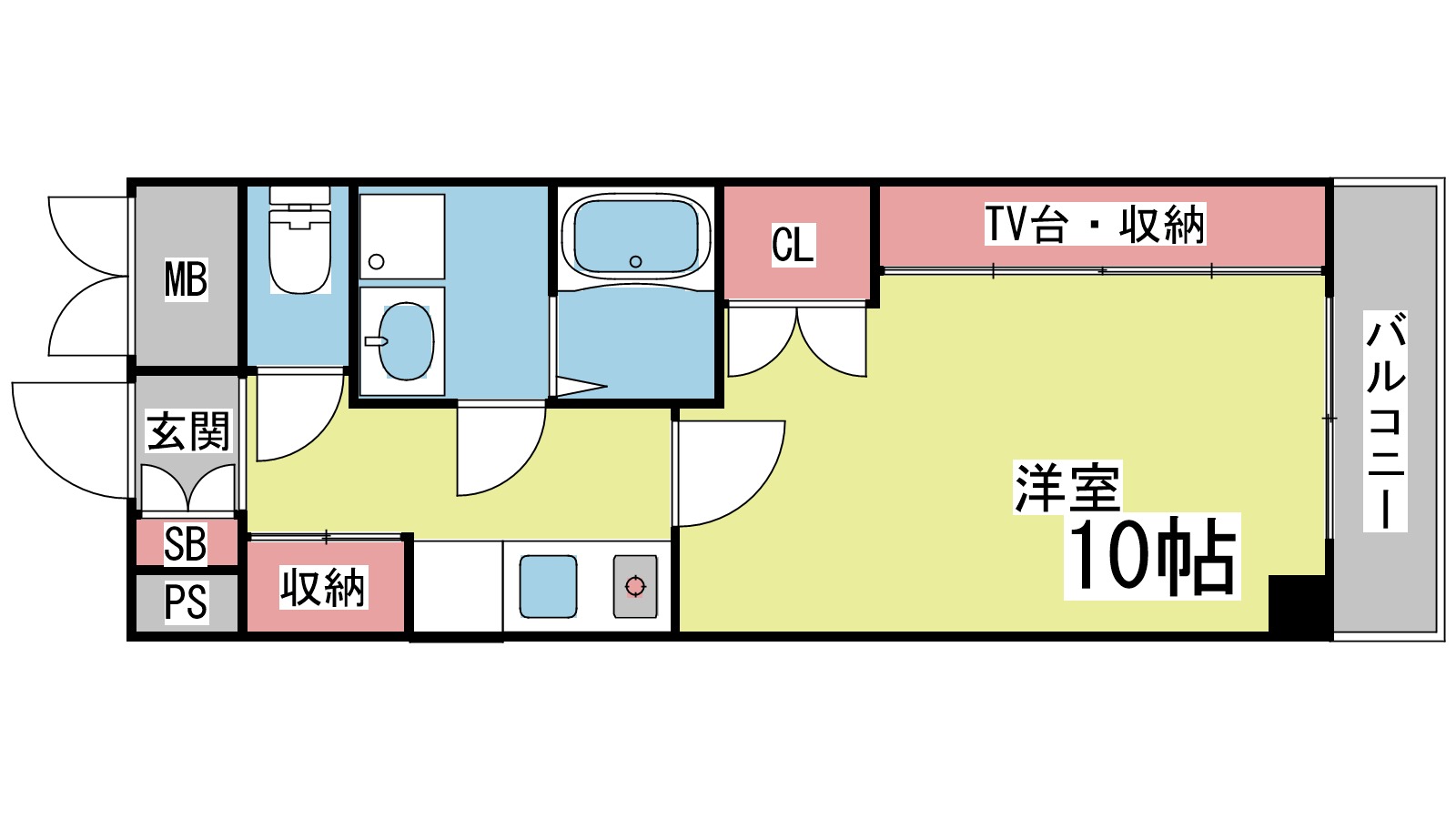 ソレイユ御影の間取り