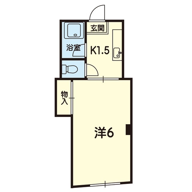 クレール新町の間取り