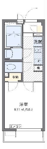 クレイノフェリス金町の間取り