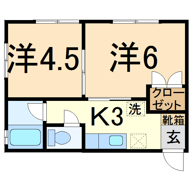 ＬＡＴ37°Ｎの間取り