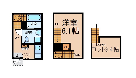 グランシエルの間取り