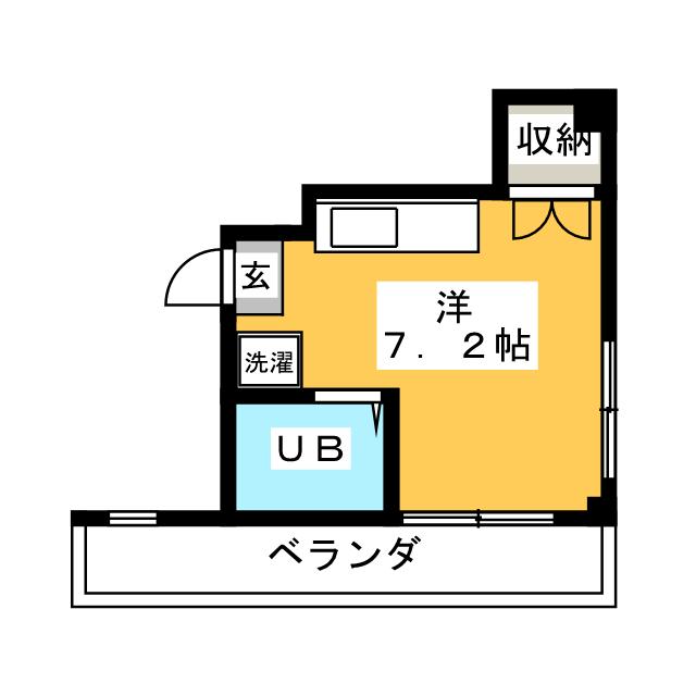 サンテラス中原の間取り