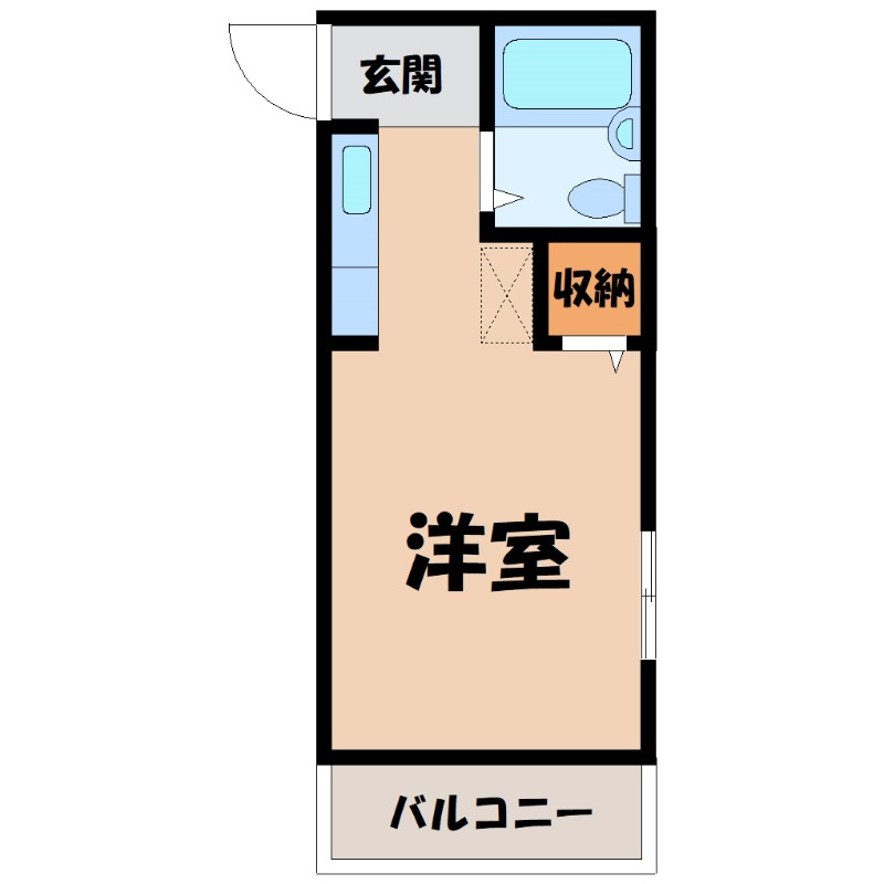 モンパレス伊勢崎第3‐2号棟の間取り