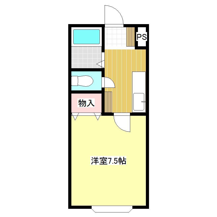 【シティプラザ花巻Ｇ棟の間取り】