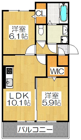 Ｄ-ＲＯＯＭ 一乗寺の間取り