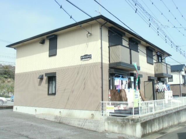 小田原市前川のアパートの建物外観