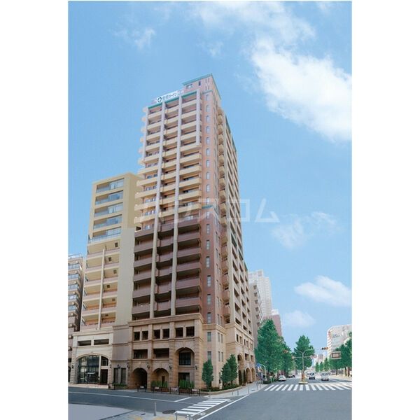 【大阪市西区南堀江のマンションの建物外観】