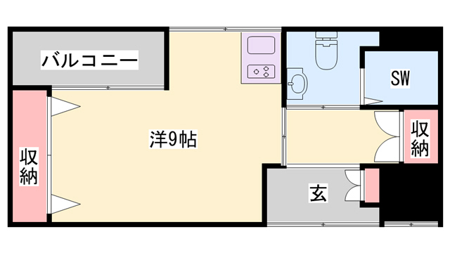 クオリティライフ壱番館の間取り