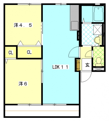 グランシャリオIIの間取り