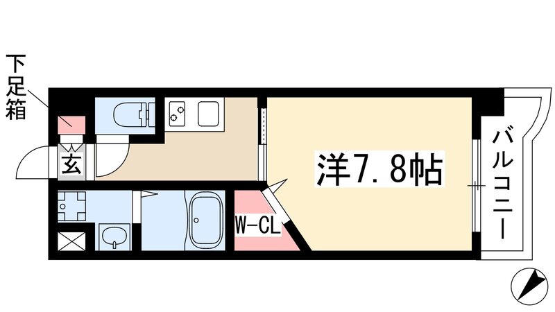 ラヴィール平針の間取り