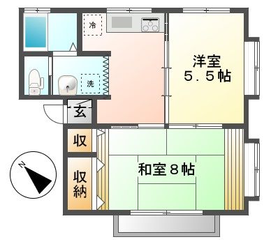 ドリームハイツの間取り