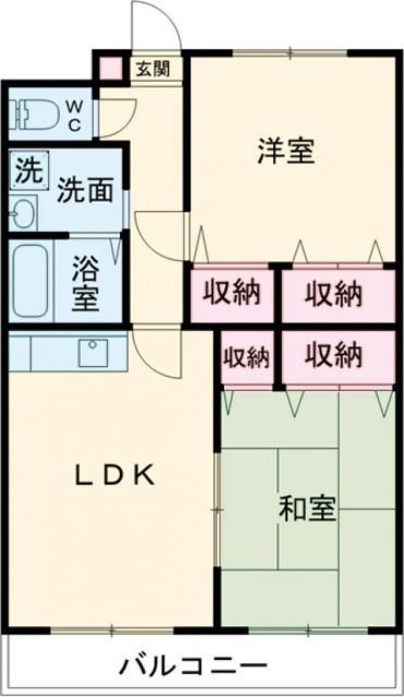 ミルフィーユ門井の間取り