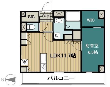 Wレジデンス多摩川の間取り