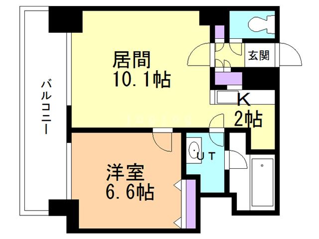 グランドタワー札幌の間取り