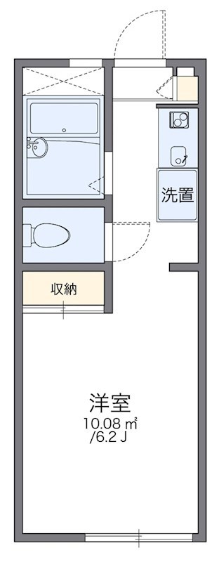 レオパレスエトワール田園調布の間取り