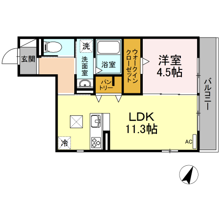 ささら弐番館の間取り