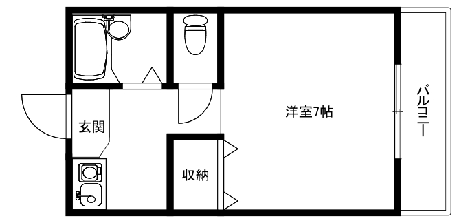 T s SQUARE 野見町の間取り