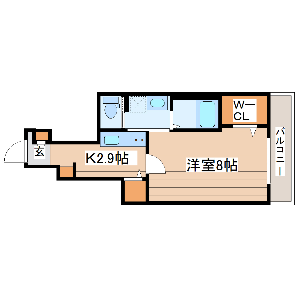 グリシーヌの間取り