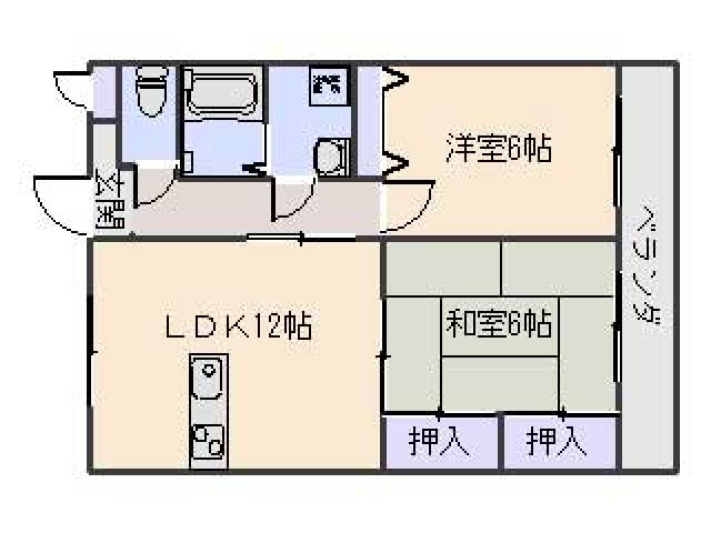 マンションＦＤＫの間取り