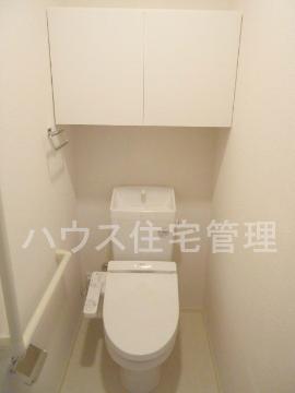 【高槻市古曽部町のアパートのトイレ】