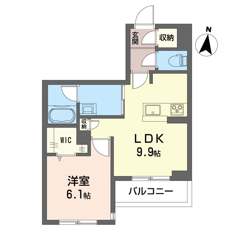 クレスティークの間取り