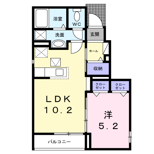 サングレイスの間取り