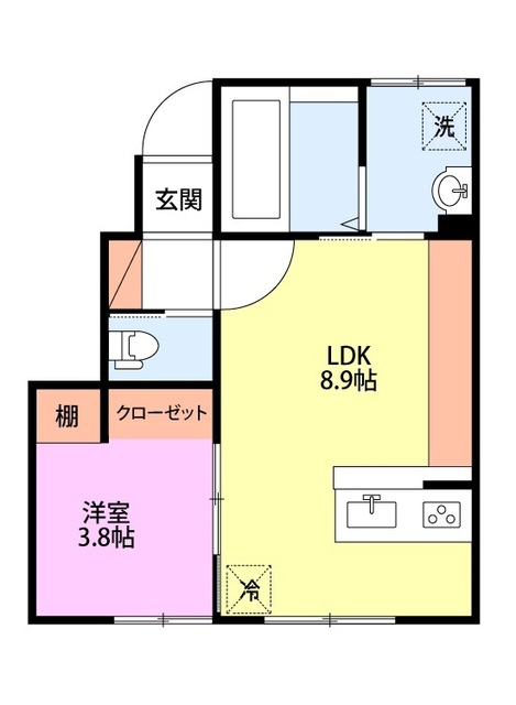 フロマージュの間取り