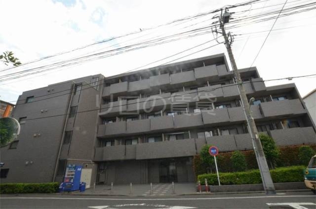 【大田区下丸子のマンションの建物外観】