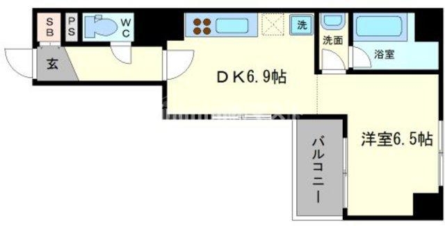 ゼウス桜川プレミアムの間取り