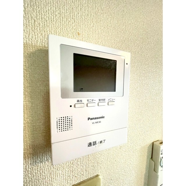 セキュリティ　ＴＶインターフォンで訪問者を確認できます