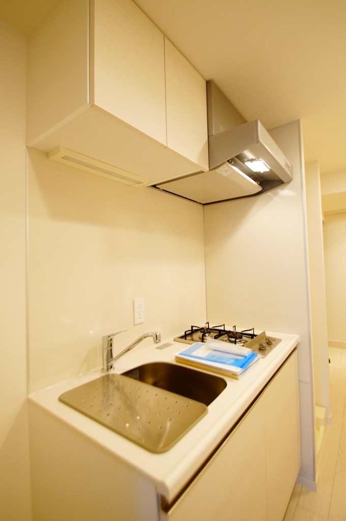 キッチン　システムキッチン二口ガスコンロ