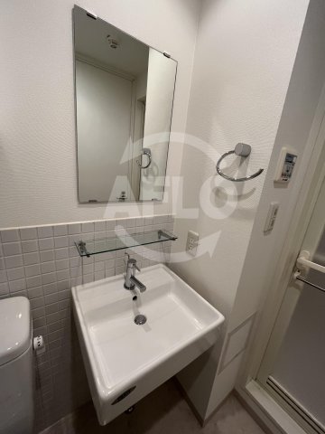 洗面設備　ルクレ新町レジデンス　独立洗面台