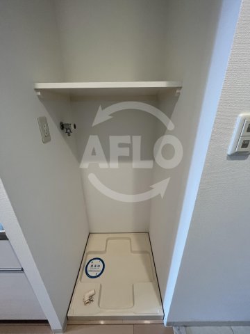その他設備　ルクレ新町レジデンス　室内洗濯機置き場