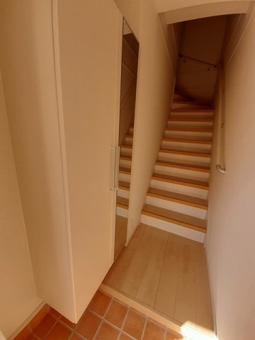 玄関　ゆったりとした玄関です