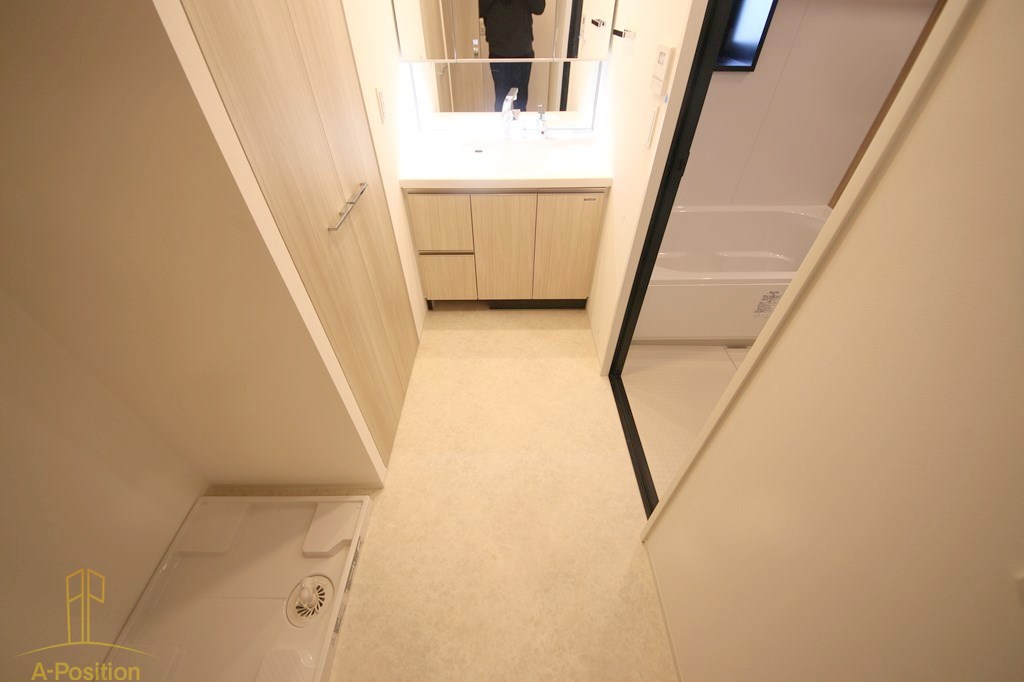 洗面設備　レジュールアッシュ谷町四丁目グランクラス