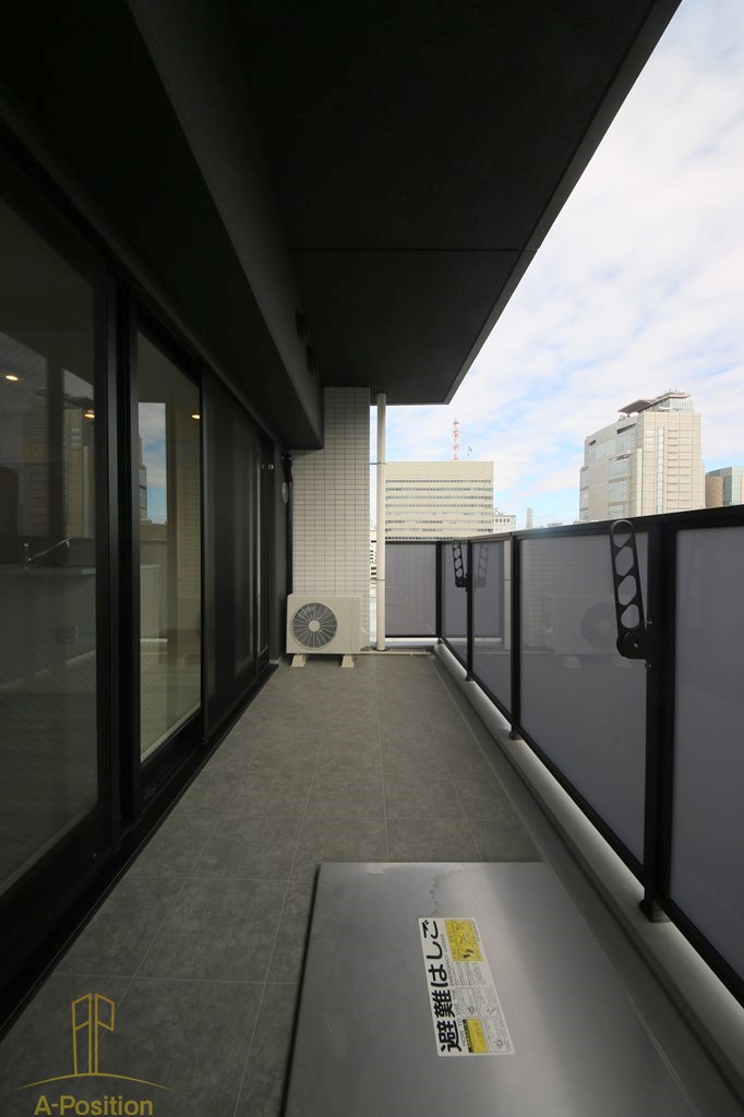 バルコニー　レジュールアッシュ谷町四丁目グランクラス