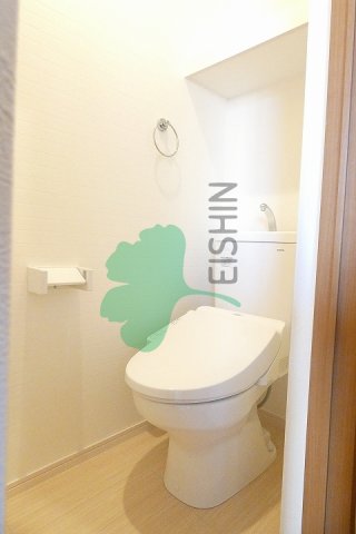 トイレ　清潔感のあるトイレです。